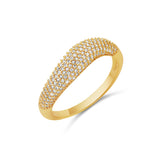 Iced Curve Ring