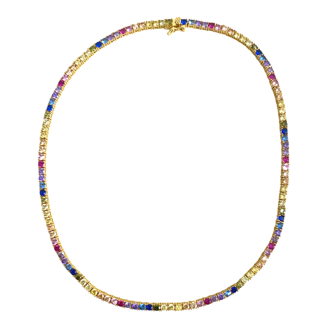 Zola Tennis Necklace